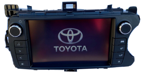 тачскрин toyota yaris сенсорное стекло