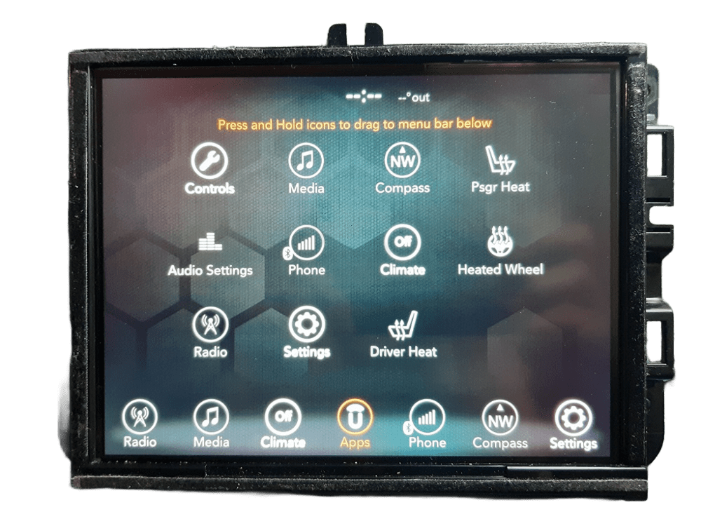 uconnect 8.4 Continental проблемы с дисплеем